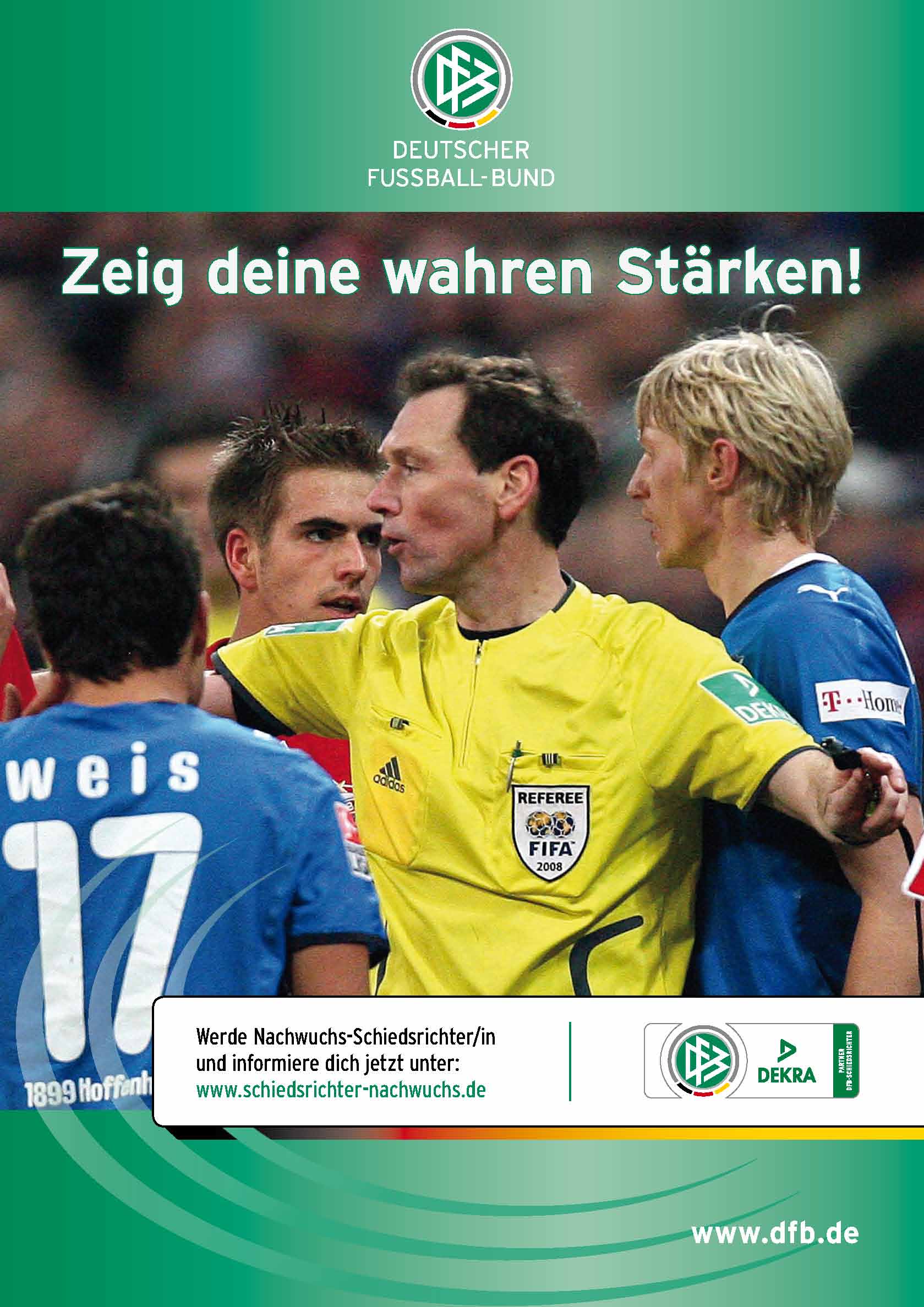 DFB DEKRA Plakat Nachwuchs